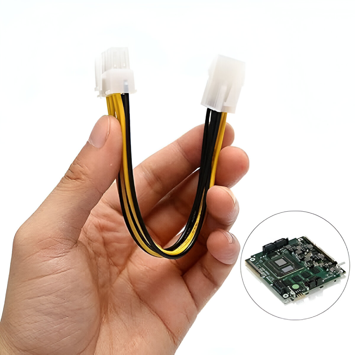 Multybyte 4 Pin to 8 Pin Cable view 2